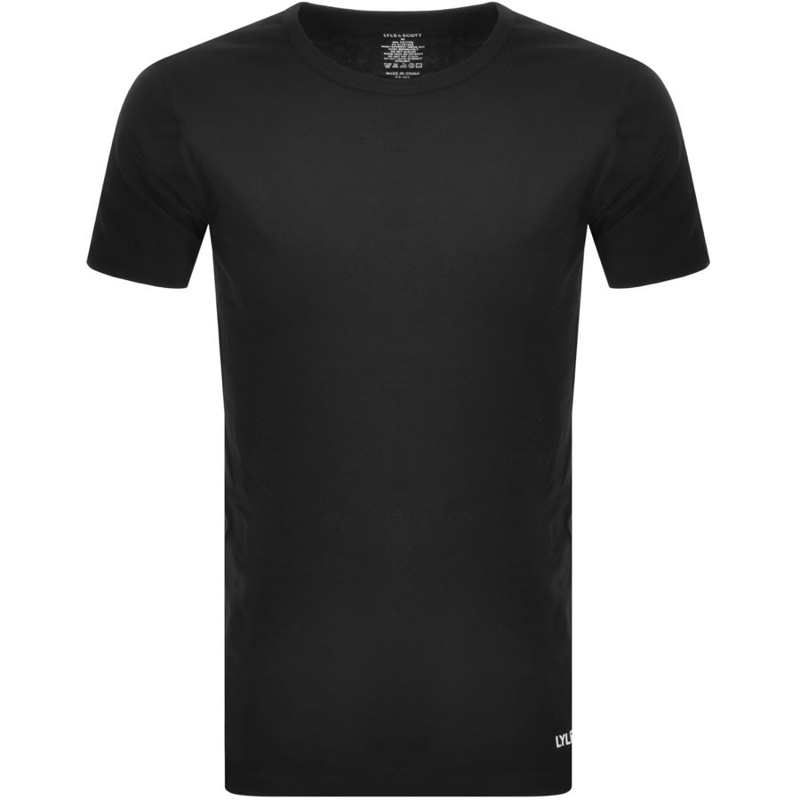 Alternative Image for ProductLyle And Scott Three Pack T Shirts Black2